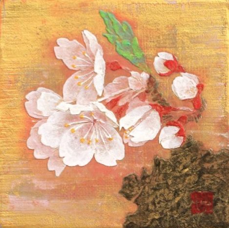 「小桜」12.5×12.5㎝