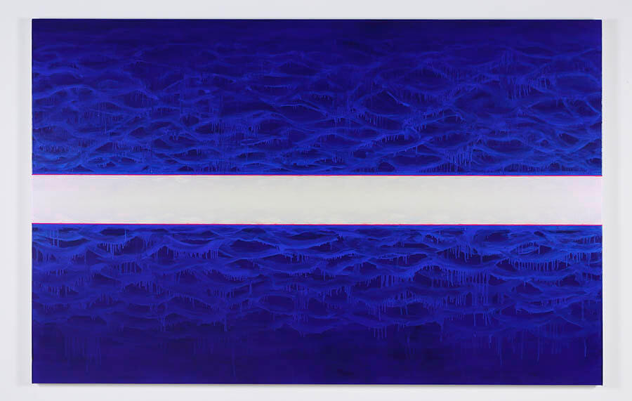 Space (violet-orange)
2014 | Oil on linen | 146 x 227 cm
Courtesy of MISA SHIN GALLERY