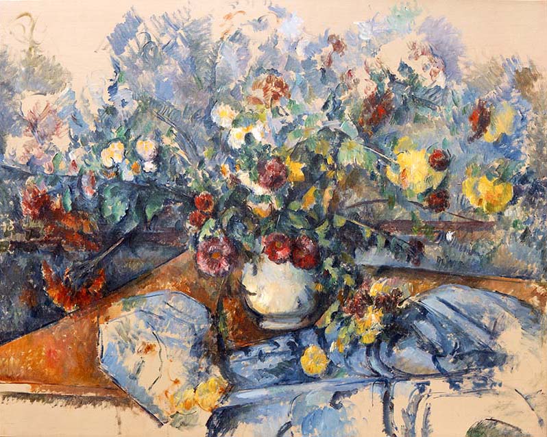 ポール・セザンヌ《大きな花束》1892-95年頃

