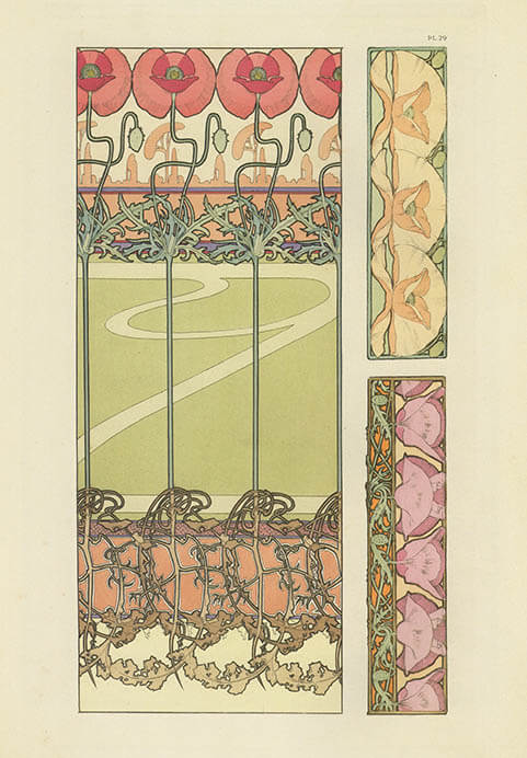 《装飾資料集》PL29　1902年　OGATAコレクション

