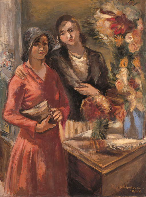《花と女》1932年

