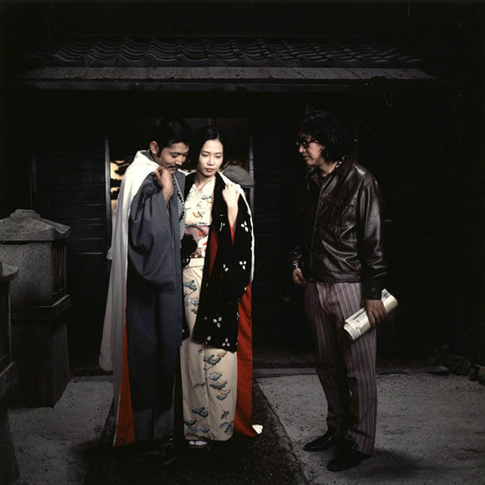 『愛のコリーダ』 (1976年)　撮影スナップ　©大島渚プロダクション

