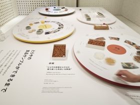 「和菓子の食品サンプル」とらや 東京ミッドタウン店ギャラリー