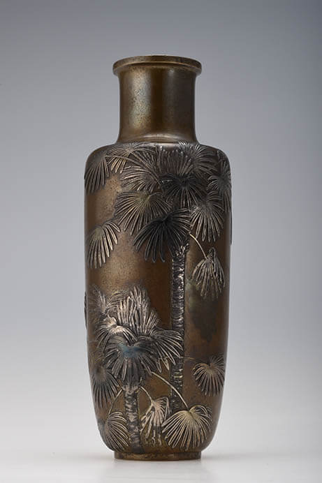 《棕櫚図花瓶》海野美盛　撮影：木村羊一

