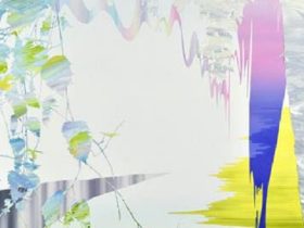 寺内誠 「reverberation」25F（80.3 × 65.2 cm）パネル、綿布、白亜地、油彩／2022年作