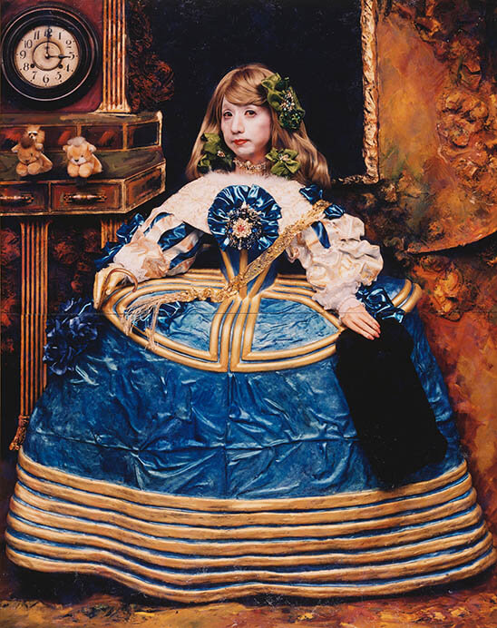 森村泰昌《美術史の娘、王女B》1990年、いわき市立美術館蔵
YASUMASA MORIMURA (C)
