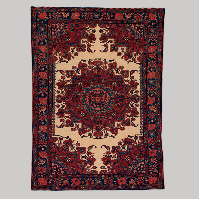 絨毯　タフリッシュ ペルシア西部
20世紀中期　191×138㎝