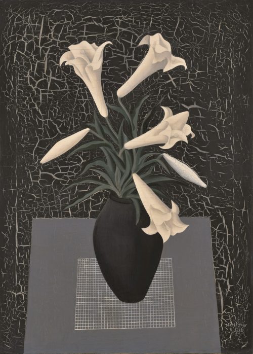 東郷青児《静 物（ゆりの花）》1930年 　SOMPO美術館(損保ジャパンより寄託)　©SOMPO Museum of Art,22025

