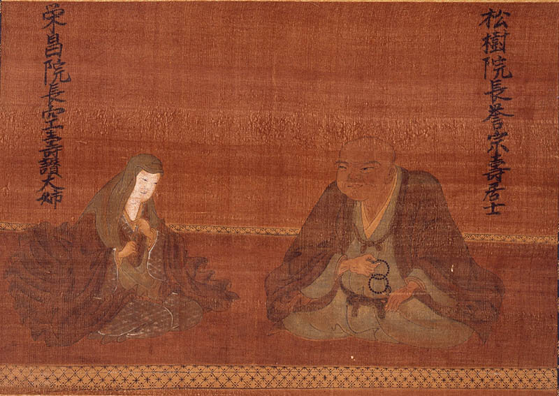 三井高利夫妻像　江戸時代・17世紀　個人蔵

