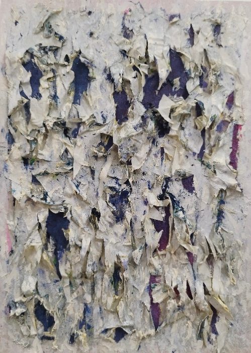 
田中一太

「2020年3月5日のスキャン」

29.7×21cm

水彩紙、アクリル、油彩、箔