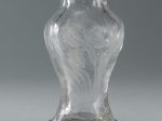 オールド バカラ／アイリス文花瓶 1900年ごろ サイズ：径9.8×高さ17.0cm