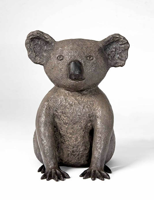 《コアラ》Koala　2020年　ブロンズ　
作家蔵 Collection of the artist