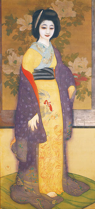 《横櫛》1916年頃、京都国立近代美術館

