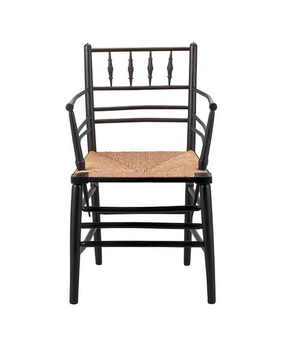 おそらくフィリップ・ウェッブ《サセックス・シリーズの肘掛け椅子》1860 年頃 モリス・マーシャル・フォークナー商会
Photo©Brain Trust lnc.