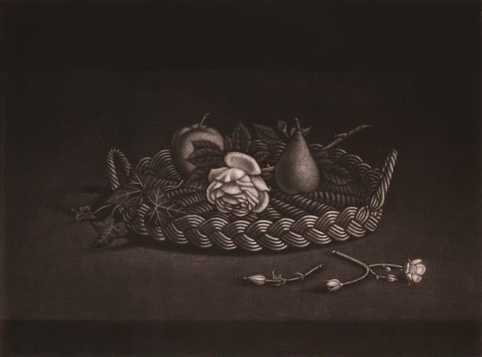 長谷川潔

「薔薇と果実」

1963年

マニエール・ノワール

26.5×35.5cm