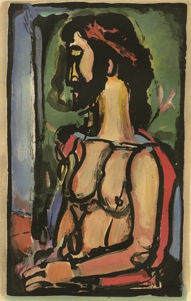 ジョルジュ・ルオー

「受難　この人を見よ」

1936年

アクアチント

31.5×20cm