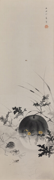 堂本印象「夏日好在」1940年（昭和15）京都府立堂本印象美術館蔵

