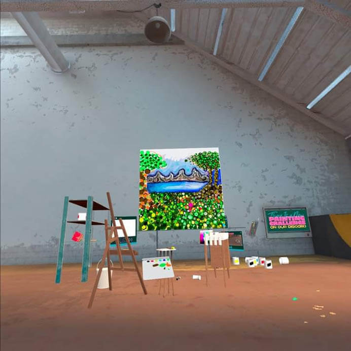 設楽陸 VRスタジオ風景 2023年2月現在

