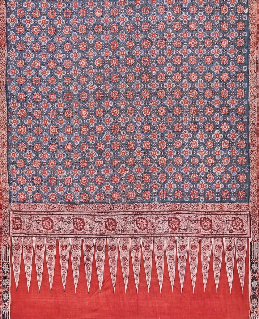《儀礼用布》(部分) グジャラート州(インド) 18世紀後期 畠中光享氏蔵
