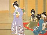 上村松園 《舞仕度》 1914年　京都国立近代美術館