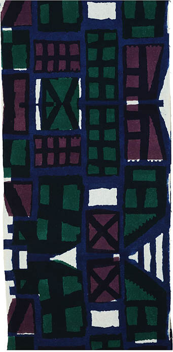 《注染幾何文布》柚木沙弥郎　1950年代
日本民藝館蔵