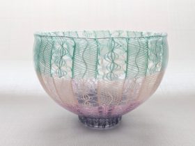 小西潮　紫陽花　H7.8×W10.8cm