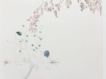 横井 七菜 「Dandelion」 2022年 pencil and acrylic on paper 35.2 × 44 cm ©nana yokoi HAGIWARA PROJECTS