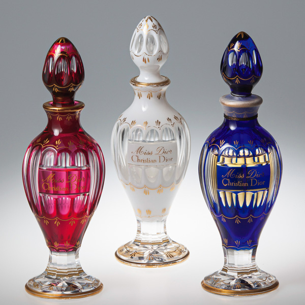 香水瓶「ミス・ディオール」1948年
クリスチャン・ディオール社
ガラス：バカラ社
高砂コレクションⓇ