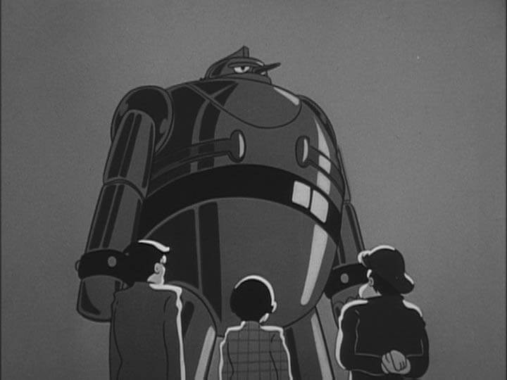 鉄人28号（1963年モノクロアニメ）　©光プロダクション・エイケン

