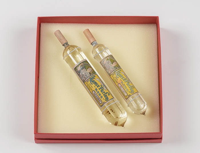 スプレー式香水「ロド（ナデシコの香り、ポー・デスパーニュの香り）」ラベル　1896年　リトグラフ／紙　チマル・コレクション


