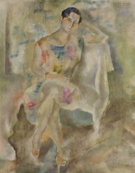 ジュール・パスキン

「ミジャ/ Mija」

1927年

油彩、鉛筆、キャンバス　91.8×73cm