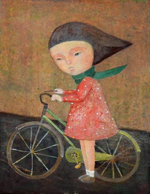 「自転車の少女」

0F

テンペラ、油彩