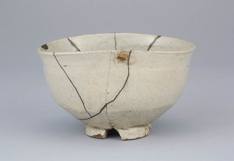 朝鮮 割高台茶碗 長束割高台　朝鮮時代（16世紀）

