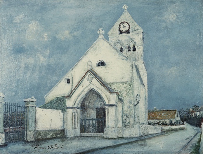 《可愛い聖体拝受者》、トルシー=アン=ヴァロワの教会（エヌ県）（1912年頃）