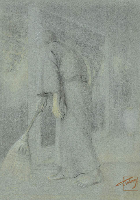 《小川未明『朱杯』の挿絵》1907年　公益財団法人碌山美術館蔵

