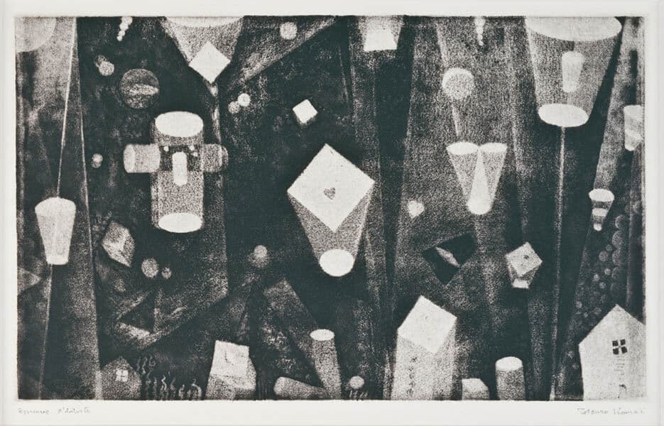 駒井哲郎《束の間の幻影》1951年
©Ari Komai 2023/JAA2300099

