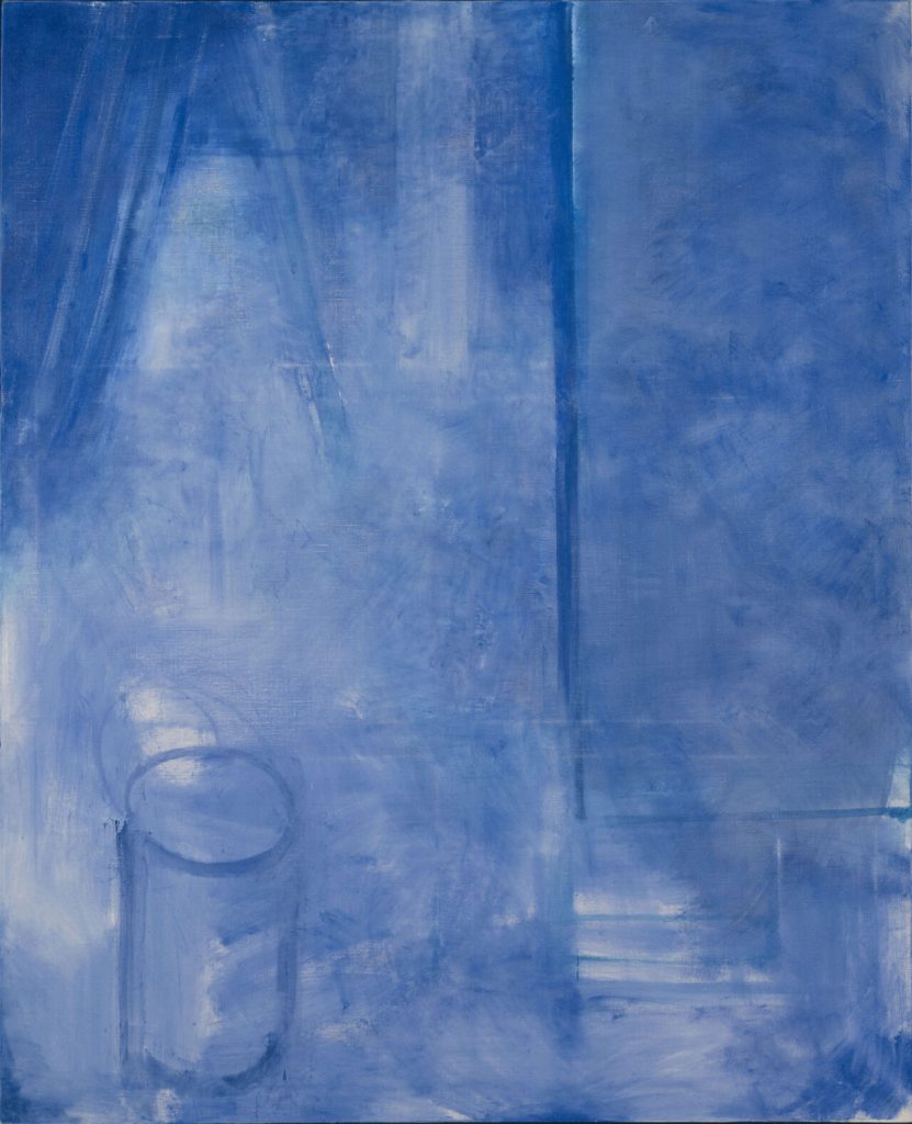 小林正人《画室=キャンバス (青)》1991年　千葉市美術館蔵　© Masato Kobayashi
