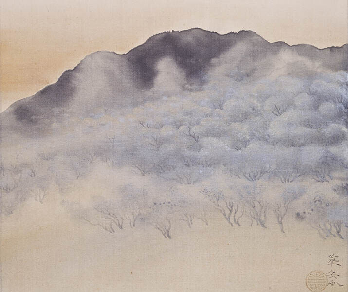 村上華岳《秋山之図》1915年　※前期

