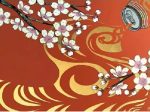 「桜花清涼飲料水紋図」 （縦24.2×横33.3cm）