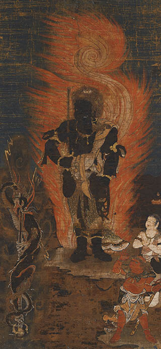倶利伽羅不動明王像　鎌倉時代　13世紀末～14世紀前半

