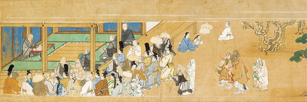 国宝　法然上人絵伝　巻第6（部分）　鎌倉時代・14世紀　京都・知恩院蔵

