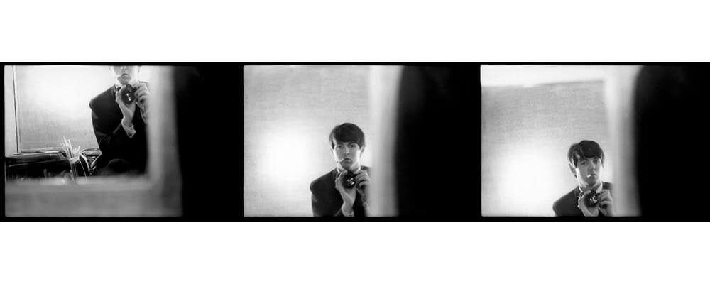 Self portraits in a mirror. Paris, 1964
© 1964 Paul McCartney.
MPL Communications
© National Portrait Gallery, London.
Exhibition curated by Sir Paul McCartney with Sarah Brown on behalf of MPL
Communications Limited and Rosie Broadley for the National Portrait Gallery, London, and
presented by Fuji TV.

