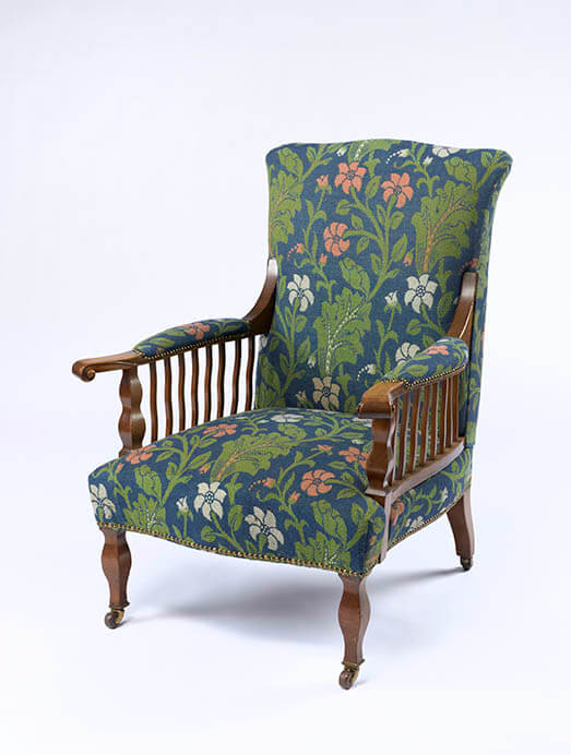 ジョージ・ワシントン・ジャック
《サーヴィル肘掛け椅子》　1890年頃
Photo ©Brain Trust Inc.

