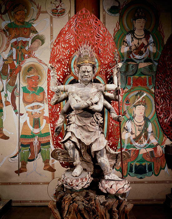 重要文化財《軍荼利明王像（上醍醐五大堂五大明王像のうち）》慶長13年（1608）