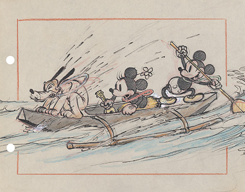 『ミッキーのハワイ旅行』(1937年)/プルート