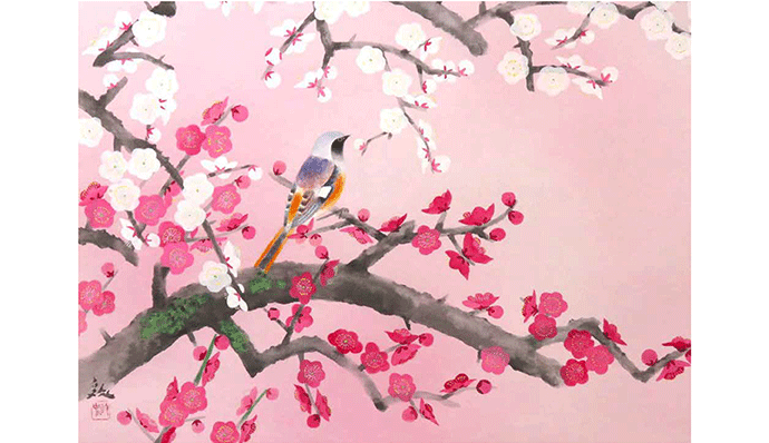 「春を寿ぐ掛軸展 ―迎春から桜の季節―」阪神梅田本店