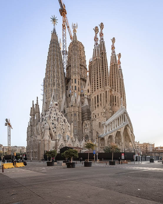 サグラダ・ファミリア聖堂、2023年1月撮影
© Fundació Junta Constructora del Temple Expiatori de la Sagrada Família
