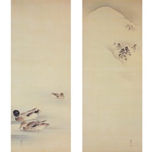 「山水花鳥図」
松村景文(1779〜1843)
当館蔵(池田コレクション)