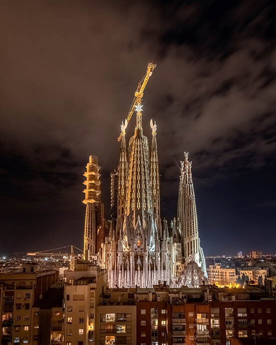 サグラダ・ファミリア聖堂、2022年12月撮影
© Fundació Junta Constructora del Temple Expiatori de la Sagrada Família