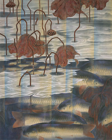 小林 恒岳「越寒」
昭和58年(1983)
茨城県近代美術館蔵